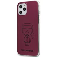 Karl Lagerfeld PC/TPU Metallic Iconic für Apple iPhone 12 Pro Max Pink - Handyhülle
