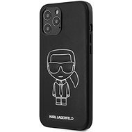 Karl Lagerfeld PU Embossed for Apple iPhone 12 Pro Max, White - Phone Cover