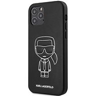 Karl Lagerfeld PU Embossed for Apple iPhone 12/12 Pro, White - Phone Cover