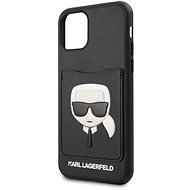 Karl Lagerfeld CardSlot for iPhone 11, Black - Phone Cover