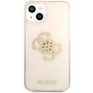 Guess TPU Big 4G Full Glitter Back Cover für Apple iPhone 13 mini Gold - Handyhülle