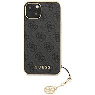 Guess 4G Charms Back Cover für Apple iPhone 13 Grau - Handyhülle
