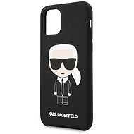 Karl Lagerfeld Iconic pre iPhone 11 Black - Kryt na mobil