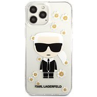 Karl Lagerfeld Ikonik Flower Tok az iPhone 13 Pro Max készülékhez Transparent - Telefon tok
