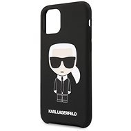 Karl Lagerfeld Iconic for iPhone 11 Pro, Black - Phone Cover