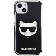 Karl Lagerfeld TPE Choupette Head Cover for iPhone 13 Black - Phone Cover