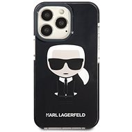 Karl Lagerfeld TPE Full Body Ikonik Cover für iPhone 13 Pro - schwarz - Handyhülle