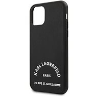Karl Lagerfeld Rue St Gullaume for iPhone 11 Pro, Black - Phone Cover