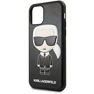 Karl Lagerfeld Embossed iPhone 11, Black - Phone Cover