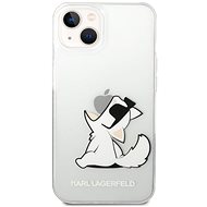 Karl Lagerfeld PC/TPU Choupette Eat Cover for iPhone 14 Transparent - Phone Cover