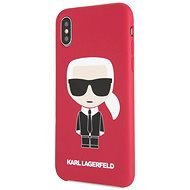 Karl Lagerfeld Iconic Bull Body pre iPhone X/XS Red - Kryt na mobil