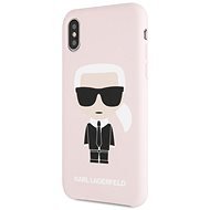 Karl Lagerfeld Iconic Bull Body für iPhone X / XS Pink - Handyhülle