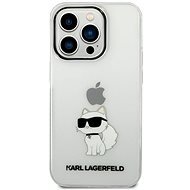 Karl Lagerfeld IML Choupette NFT iPhone 14 Pro Max átlátszó hátlap tok - Telefon tok