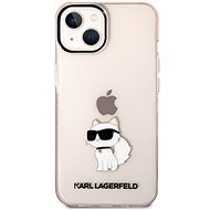 Karl Lagerfeld IML Choupette NFT Back Cover for iPhone 14 Pink - Phone Cover