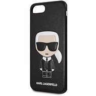Karl Lagerfeld Ikonik Cover for iPhone 7/8 Plus, Black - Phone Cover