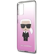 Karl Lagerfeld Degrade Cover für Samsung Galaxy S20 + Pink - Handyhülle