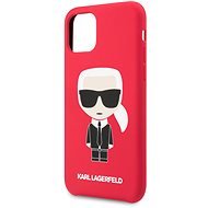 Karl Lagerfeld Iconic Body Cover for iPhone 11, Red (EU Blister) - Phone Cover