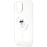 Karl Lagerfeld IML Choupette iPhone 15 MagSafe átlátszó tok - Telefon tok