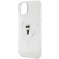 Karl Lagerfeld IML Ikonik iPhone 15 Plus MagSafe átlátszó tok - Telefon tok
