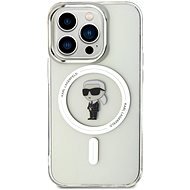 Karl Lagerfeld IML Ikonik MagSafe Zadní Kryt pro iPhone 15 Pro Transparent - Phone Cover