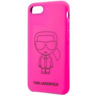 Karl Lagerfeld Ikonic for iPhone 8/SE 2020, Pink - Phone Cover