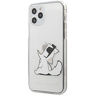 Karl Lagerfeld PC/TPU Choupette Eat for Apple iPhone 12 Pro Max, Transparent - Phone Cover
