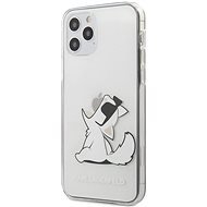 Karl Lagerfeld PC/TPU Choupette Eat for Apple iPhone 12/12 Pro, Transparent - Phone Cover