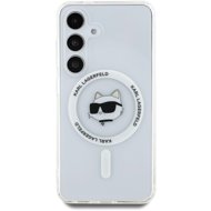 Karl Lagerfeld IML Choupette Head MagSafe Back Cover for Samsung Galaxy S25+ Transparent - Phone Cover
