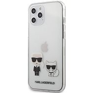Karl Lagerfeld PC/TPU Karl&Choupette for Apple iPhone 12 Pro Max, Transparent - Phone Cover