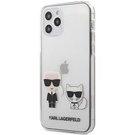 Karl Lagerfeld PC/TPU Karl & Choupette für Apple iPhone 12/12 Pro Transparent - Handyhülle