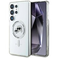 Karl Lagerfeld IML K&CH Heads MagSafe Back Cover for Samsung Galaxy S25 Ultra Transparent - Phone Cover