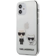 Karl Lagerfeld PC/TPU Karl&Choupette for Apple iPhone 12 Mini, Transparent - Phone Cover
