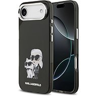 Karl Lagerfeld IML Aquarelle Karl and Choupette Back Cover for iPhone Air Black - Phone Cover