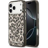 Karl Lagerfeld IML Leopard MagSafe Back Cover for iPhone 17 Pro Max Brown - Phone Cover