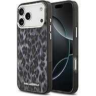 Karl Lagerfeld IML Leopard MagSafe Back Cover for iPhone 17 Pro Max Grey - Phone Cover
