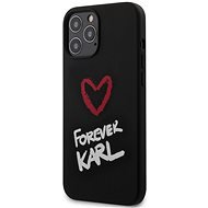 Karl Lagerfeld Forever pre Apple iPhone 12 Pro Max Black - Kryt na mobil