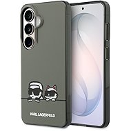 Karl Lagerfeld IML K&CH Peekaboo Logo Magnetic Back Cover for Samsung Galaxy S26 Black - Phone Cover