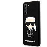 Karl Lagerfeld Iconic Full Body Silicone Case for Samsung Galaxy S21 Black - Phone Cover