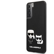 Karl Lagerfeld PU Karl &Choupette Cover for Samsung Galaxy S21+ Black - Phone Cover