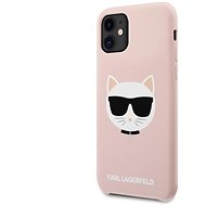 Karl Lagerfeld Choupette Head Silicone Case for Apple iPhone 11, Pink - Phone Cover