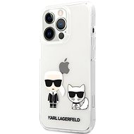 Karl Lagerfeld PC/TPU Ikonik Cover for Apple iPhone 13 Pro, Transparent - Phone Cover