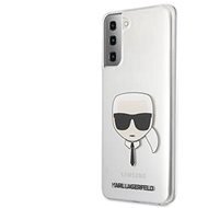 Karl Lagerfeld PC/TPU Head Cover für Samsung Galaxy S21+ - transparent - Handyhülle