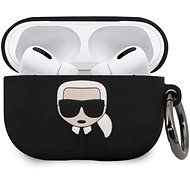 Karl Lagerfeld Black Szilikon tok Airpod Pro fülhallgatóhoz - Fülhallgató tok