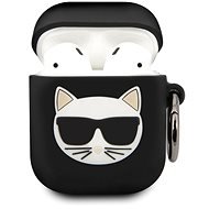 Karl Lagerfeld Choupette Case for Airpods 1/2 Black - Headphone Case