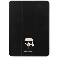 Karl Lagerfeld Head Saffiano Case for Apple iPad Pro 12.9 (2021) Black - Tablet Case