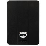 Karl Lagerfeld Choupette Head Saffiano Case for Apple iPad Pro 12.9 (2021) Black - Tablet Case