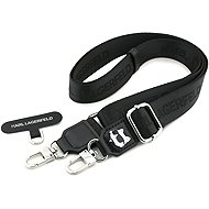 Karl Lagerfeld Universal Crossbody Strap Choupette Patch Black - Phone Lanyard