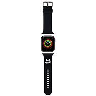 Karl Lagerfeld Choupette Head NFT na Apple Watch 42/44 Black - Remienok na hodinky