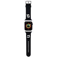 Karl Lagerfeld Karl and Choupette Head NFT na Apple Watch 42/44 Black - Remienok na hodinky