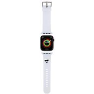 Karl Lagerfeld Choupette Head NFT pro Apple Watch 38/40 White - Watch Strap
